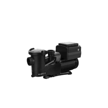 Carvin Orka V variable speed inground pool pump front angle product image with transparent background