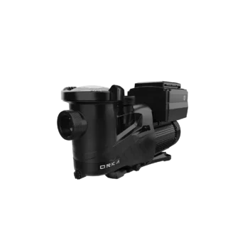 Carvin Orka V variable speed inground pool pump front perspective product image with transparent background