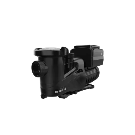 Carvin Orka V variable speed inground pool pump front perspective product image with transparent background