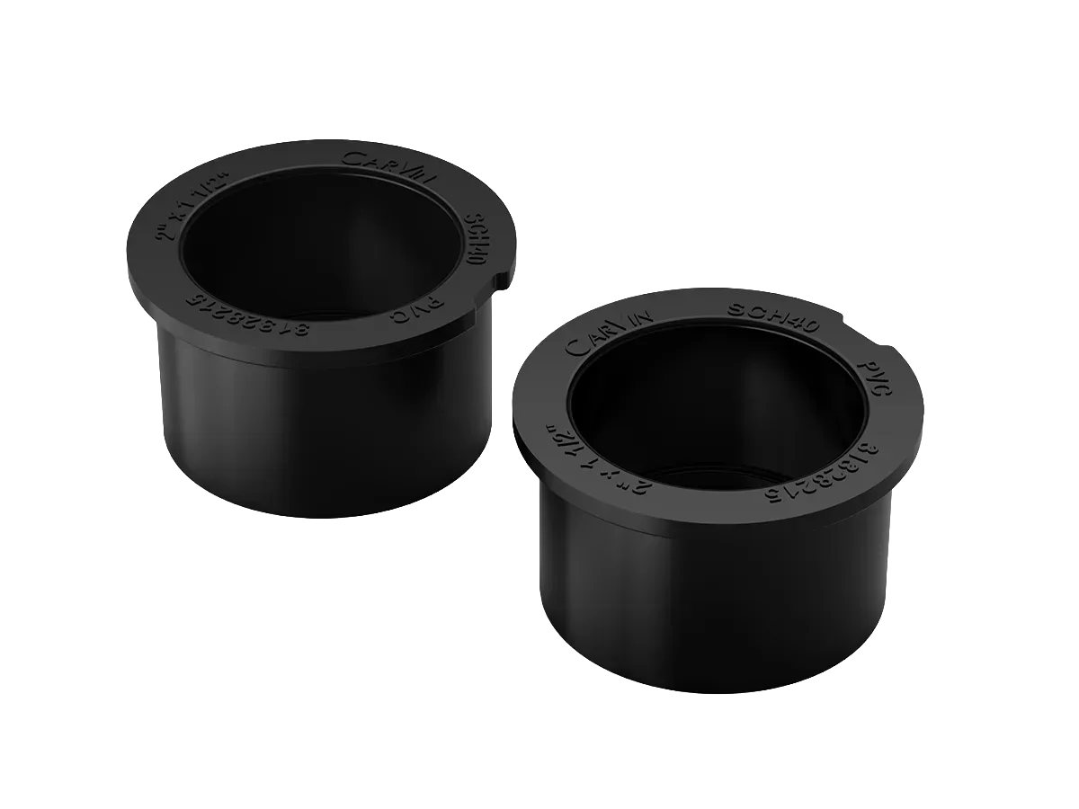 Reducer fittings included with Carvin Orka V pump