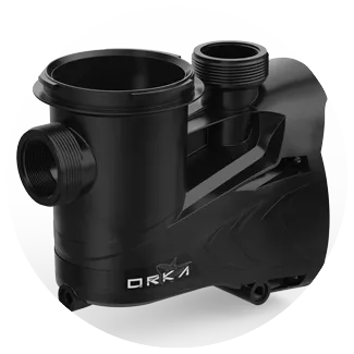 Carvin Orka V variable speed inground pool pump one-piece case feature
