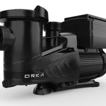 arvin Orka V variable-speed inground pool pump perspective view
