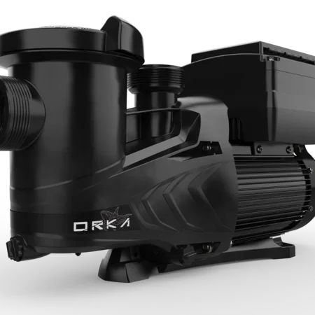 arvin Orka V variable-speed inground pool pump perspective view
