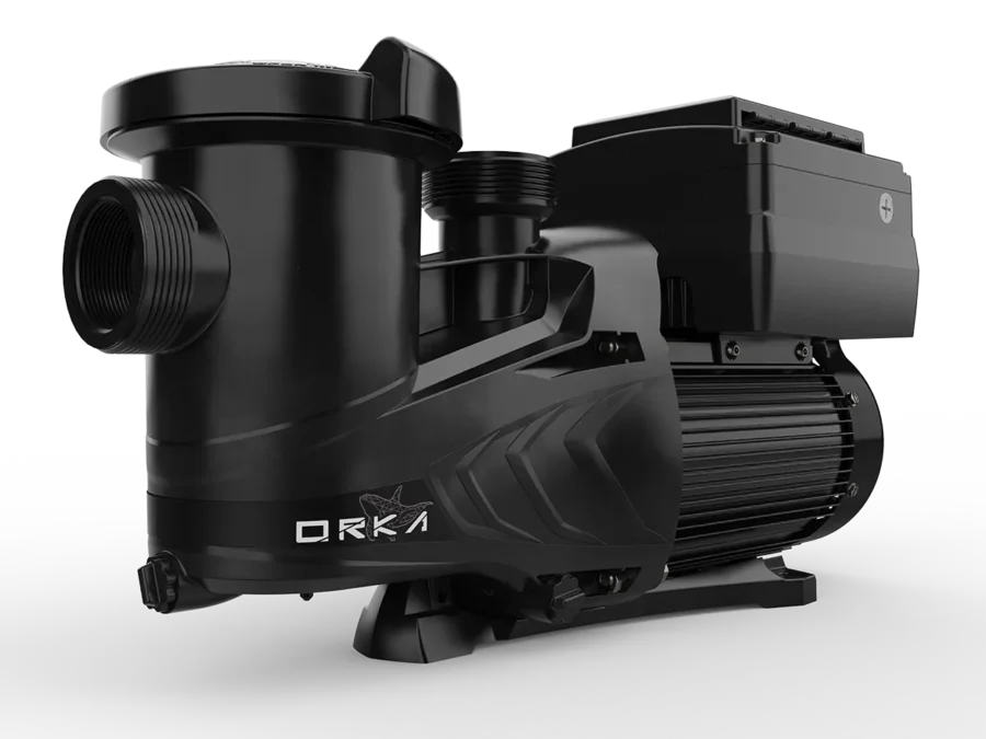 arvin Orka V variable-speed inground pool pump perspective view