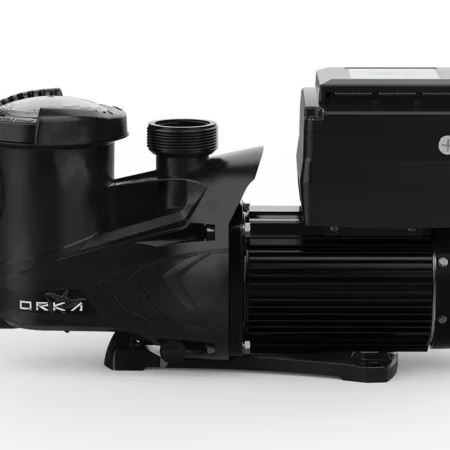 Carvin Orka V variable-speed inground pool pump perspective view