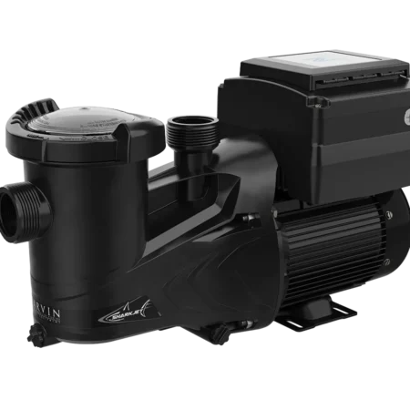 Carvin SharkJet V variable-speed above-ground pool pump angle side view