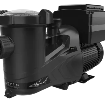 Carvin SharkJet V variable-speed above-ground pool pump front angle view