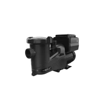 Carvin Sharkjet V variable speed above ground pool pump perspective product image with transparent background